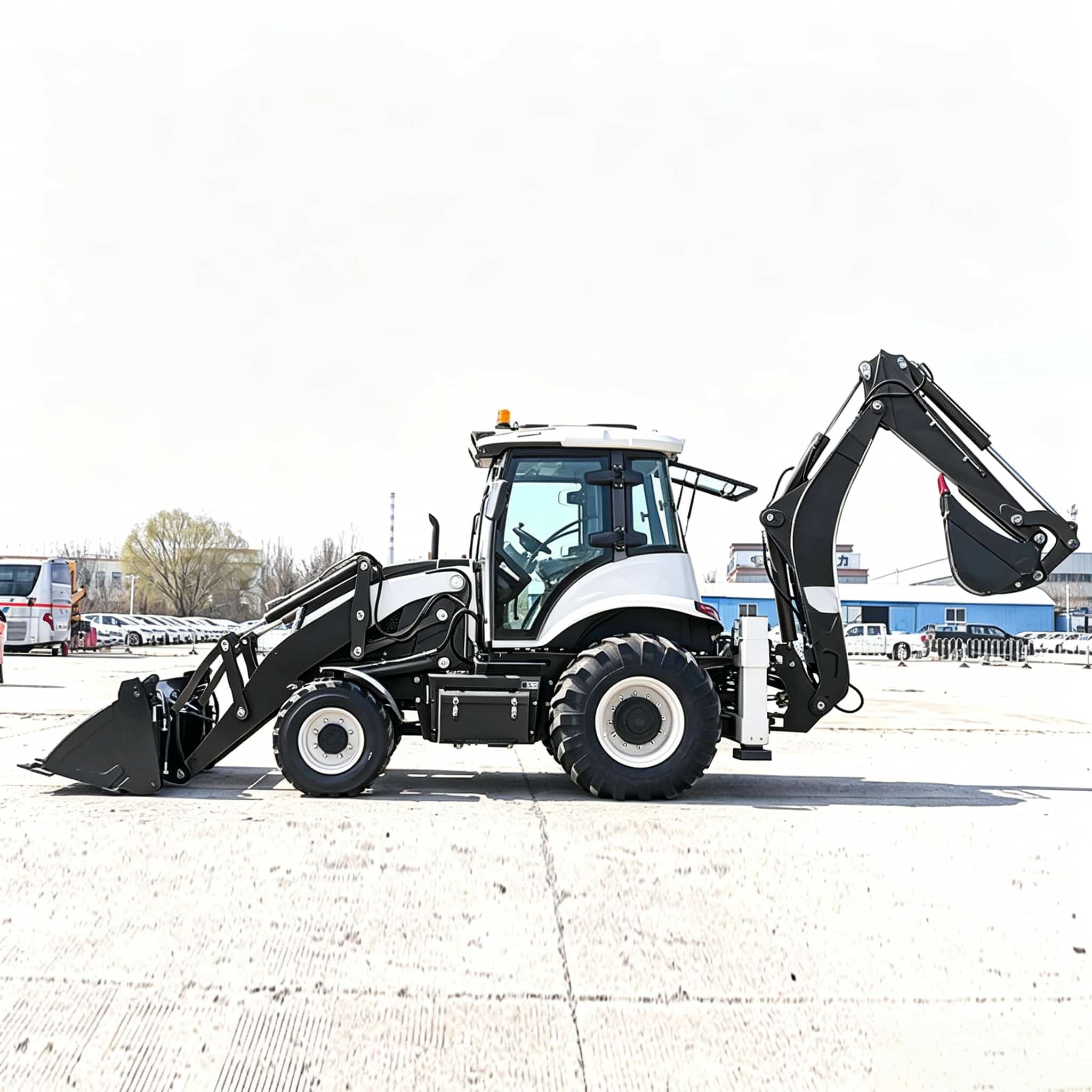 40-30C CE認証取得済みバックホーローダー、ユーロ5排 - Heavy Equipment Grinder のレビューと価格