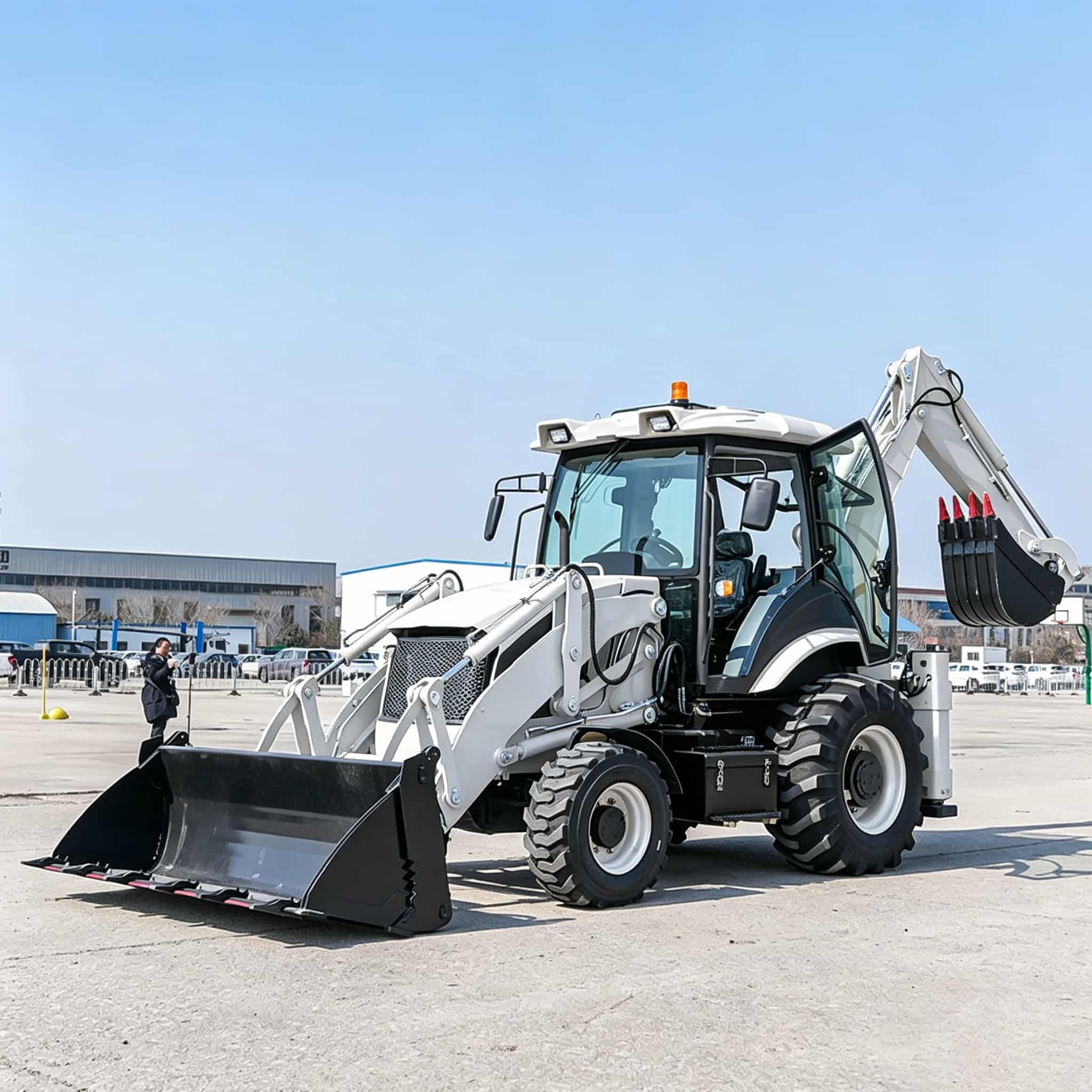 40-30C CE認証取得済みバックホーローダー、ユーロ5排 - Heavy Equipment Grinder のレビューと価格